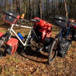 Unser beiden Schmuckstücke mit Gepäck.