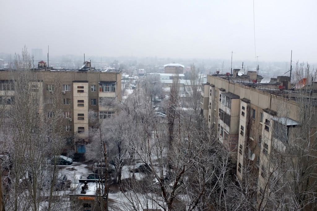 Blick aus dem 7. Stock