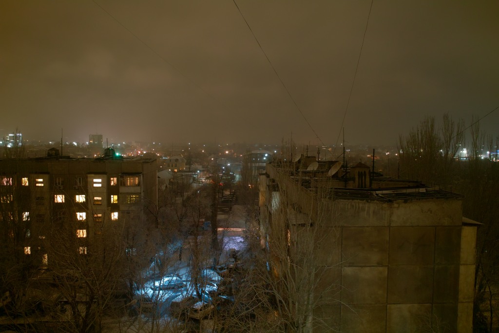 Bishkek bei Nacht