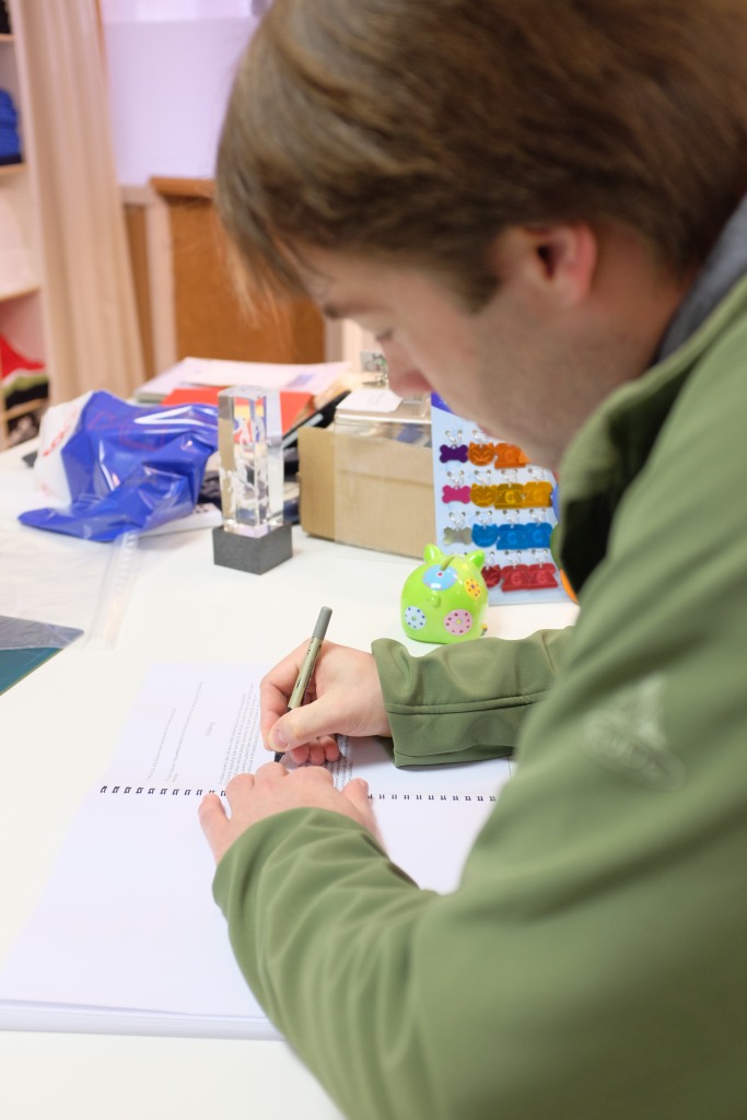 Die letzte Unterschrift.