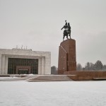 Ala-Too Platz im Winter