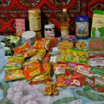 Einkäufe für die Radreise