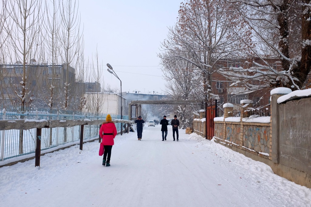 Heimweg zum Bishkek Guesthouse