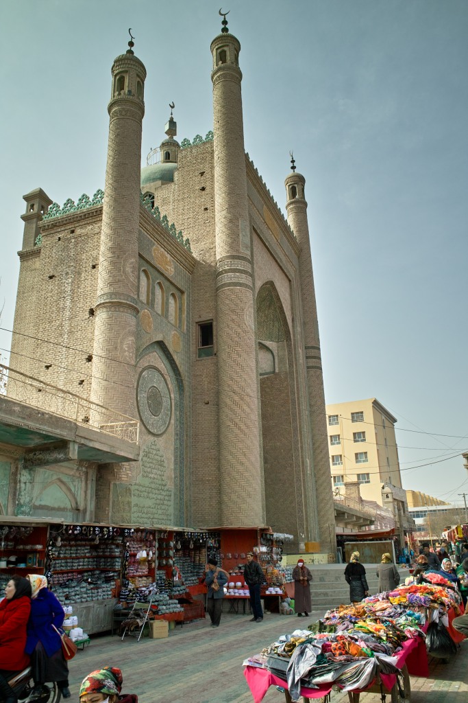 Die Heytgah Moschee in Kargilik