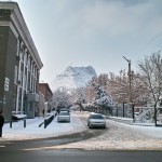 Suleiman-Too von der Lenin Straße