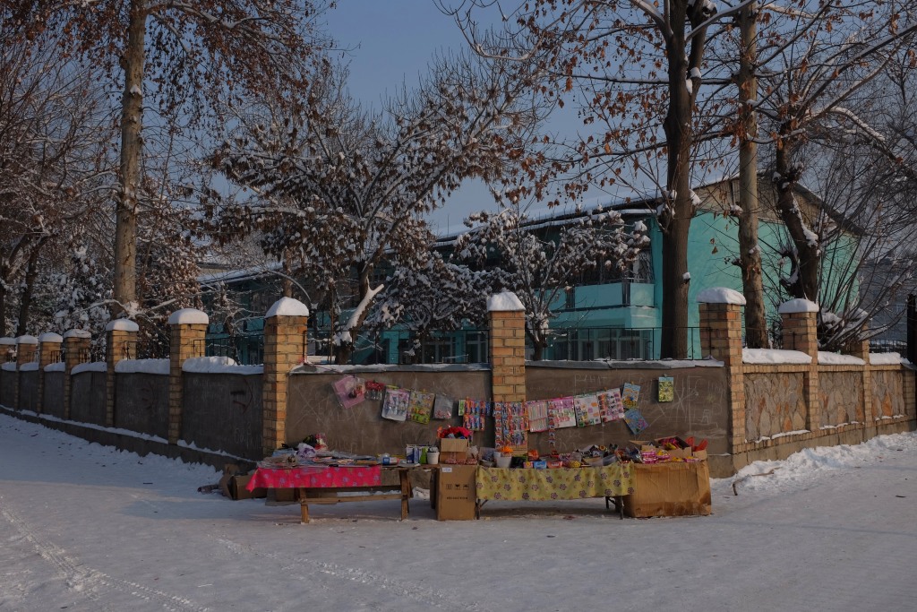 Süßigkeiten auf dem Pausenhof