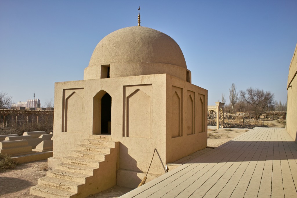 Friedhof des Emin Minaretts in Turpan