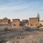 Trockenräume zur Weintraubenherstellung in Turpan
