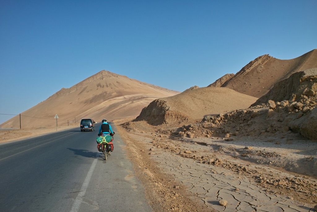 Immer der Wüste entgegen.