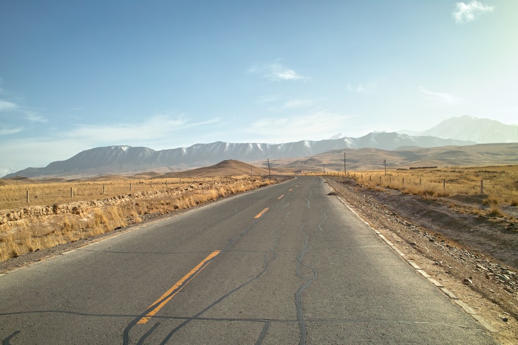 Pass nach Sunan Gansu