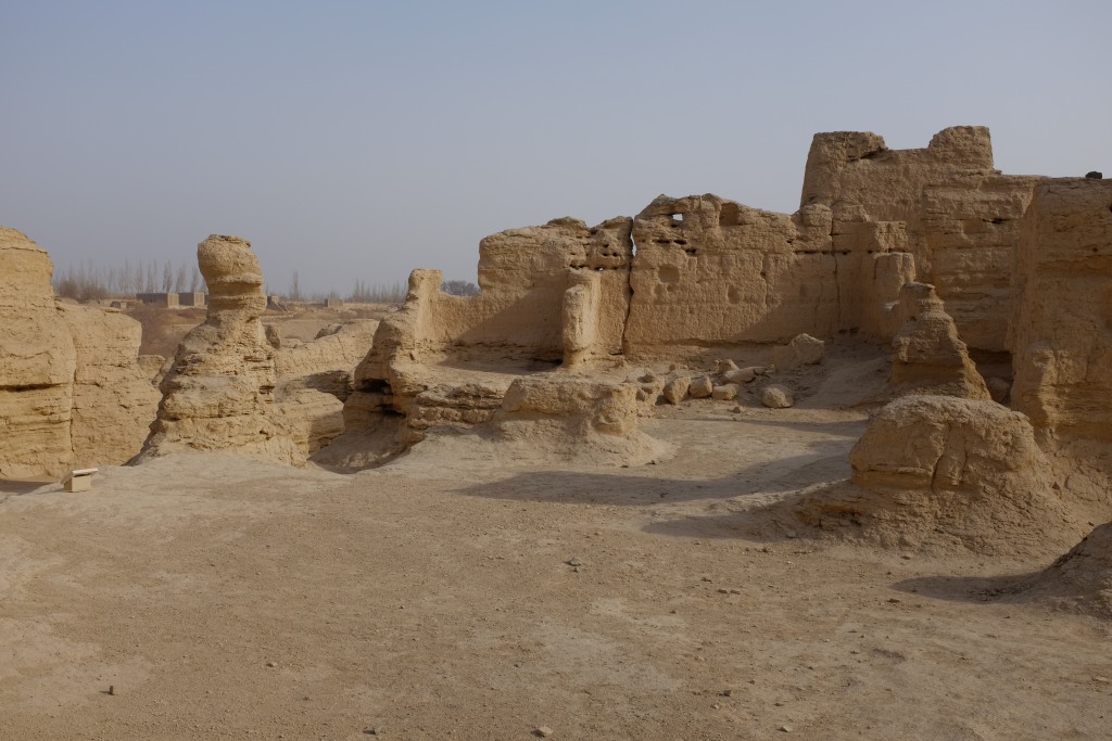 Die Ruinen von Jiaohe