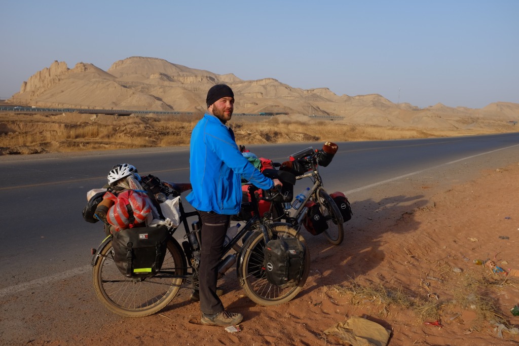 Flammende Berge in Xinjiang