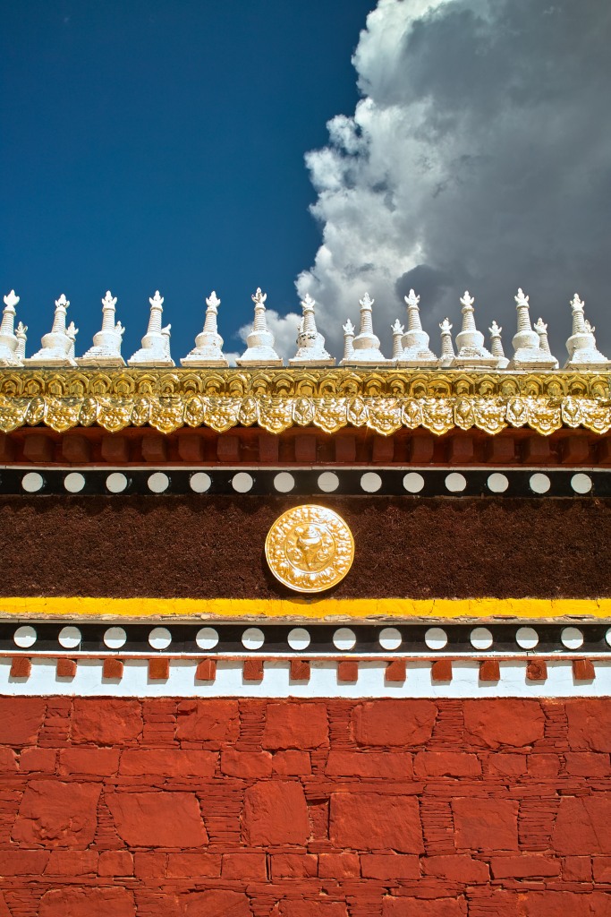 Ochsenblutrot und Himmelblau