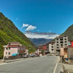7000er Berge am Horizont
