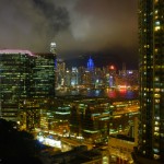 Blick aus dem Hotelzimmer.