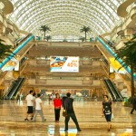 Eingangshalle im Global Center