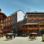 Marktplatz in Songpan