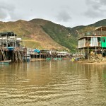 Pfahlbauten auf Lantau.