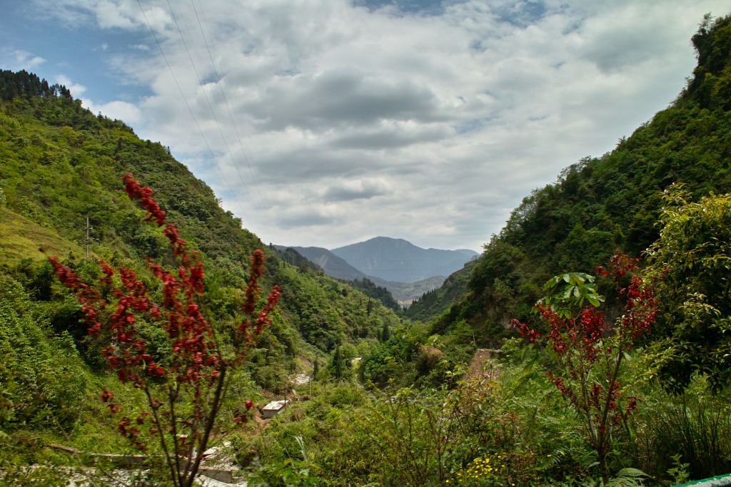 Das Tal von Sanjiang.