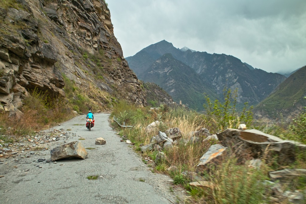 Achtung, Steinschlag!