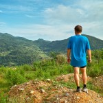 Die Aussicht genießen