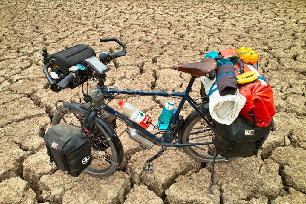 "Die blaue Gans" auf dem Trockenen.