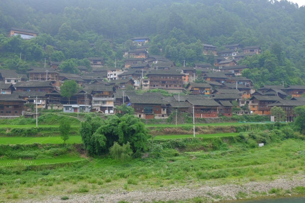 Ein Miao-Dorf