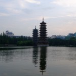 Die Pagoden von Guilin