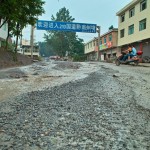 Die Straßen verwandeln sich in Ströme.