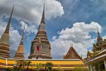 Die Dächer von Wat Pho.